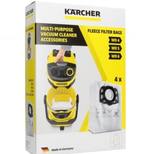 Set saci aspirator Karcher Original 2.863-006.0, 4 bucăți - Img 1