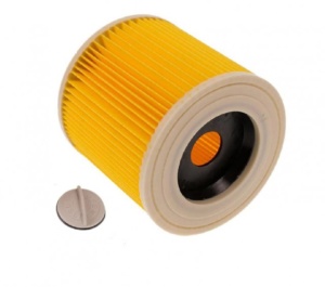 Filtru aspirator Karcher – Echivalent 6.414-552.0 cu dop inclus
