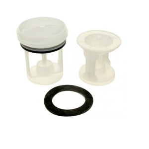 Filtru pompa masina de spalat Hotpoint Ariston, Whirlpool, Indesit Original 2 bucati