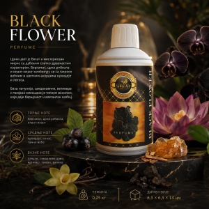 Dopuna osveživača - Perfemski mirs - Black Flower - 250 ml