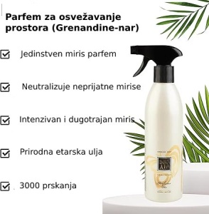 Solo Air Mango & Pineapple - osveživač za tekstil sa mirisom Manga i Ananasa 500 ml - Img 5