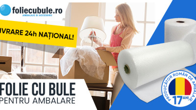 Ce putem ambala în folie cu bule mari
