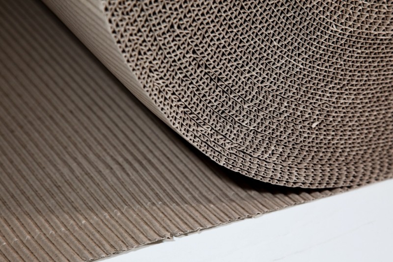 30 mp Carton ondulat CO2 - 220gr./mp - 1,00 m latime x 30,0 lungime - imagine 3