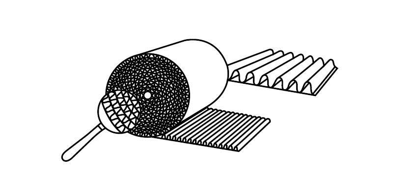 30 mp Carton ondulat CO2 - 220gr./mp - 1,00 m latime x 30,0 lungime - imagine 7
