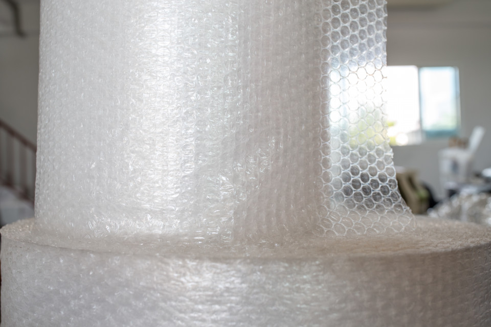 OFERTA !!! 40 mp Folie cu bule 90 microni - 3 straturi - 0,4 m latime x 100 m lungime - imagine 8