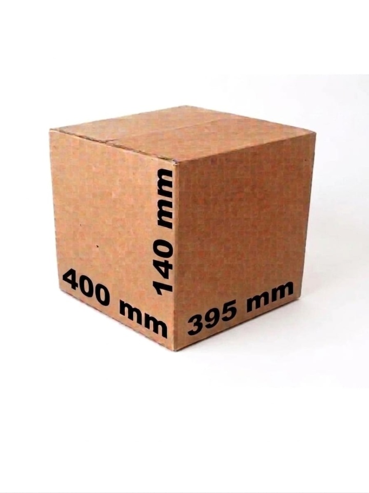 1 buc Cutie carton NATUR 400 x 395 x 140 mm - 5 straturi