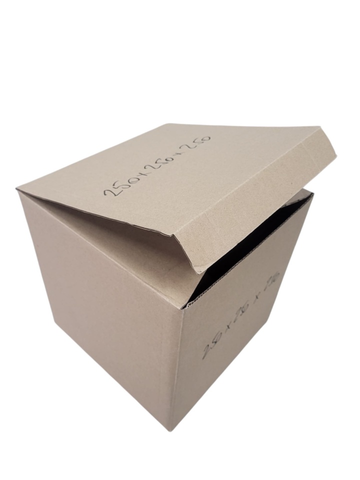25 buc Cutie carton NATUR 250 x 250 x 250 mm