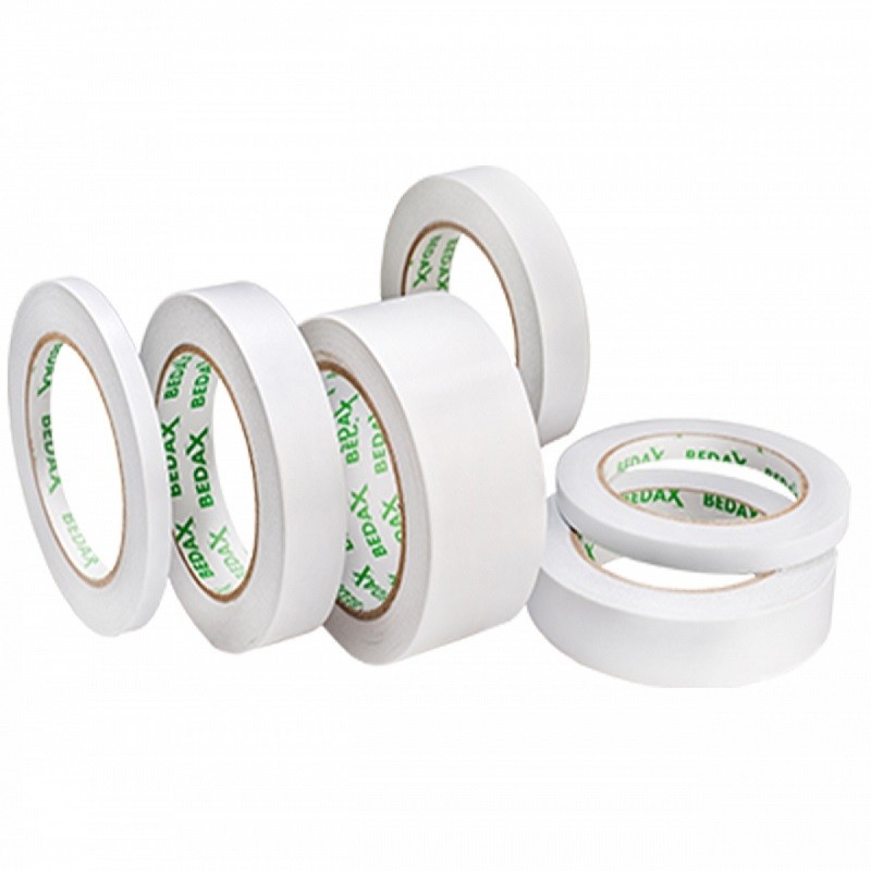 1 buc Banda mascare hartie Alba , Adeziv ECO-SOLVENT, 48mm x 40 - imagine 3