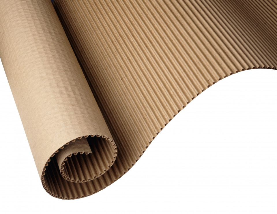 30 mp Carton ondulat CO2 - 220gr./mp - 1,00 m latime x 30,0 lungime - imagine 5