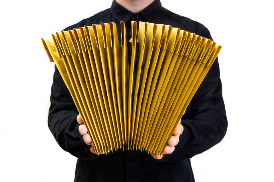 100buc Pungi plic ANTISOC B12 - 140 x 230 + 50 mm - set 100buc - imagine 4