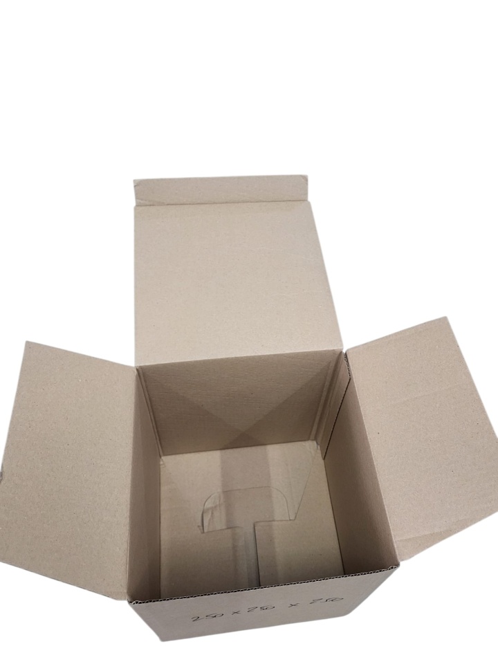 25 buc Cutie carton NATUR 250 x 250 x 250 mm - imagine 2