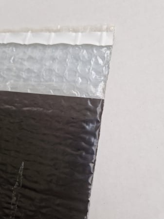 50 buc Pungi plic NEGRU ANTISOC cu bule PLASTIC - 230 x 320 + 50 (A4) mm cu banda adeziva permanenta - imagine 3