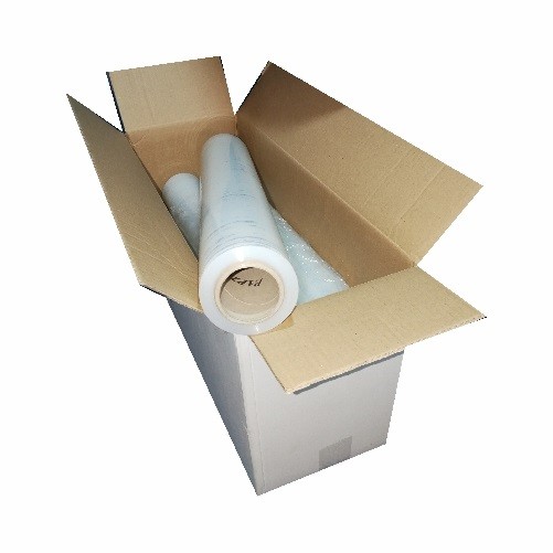 6 buc Folie Stretch manual TRansparent - 3,0 kg / rola 500 mm , 23 my - imagine 3