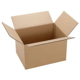 Set 25 buc Cutie carton Natur 150 x 100 x 100 mm