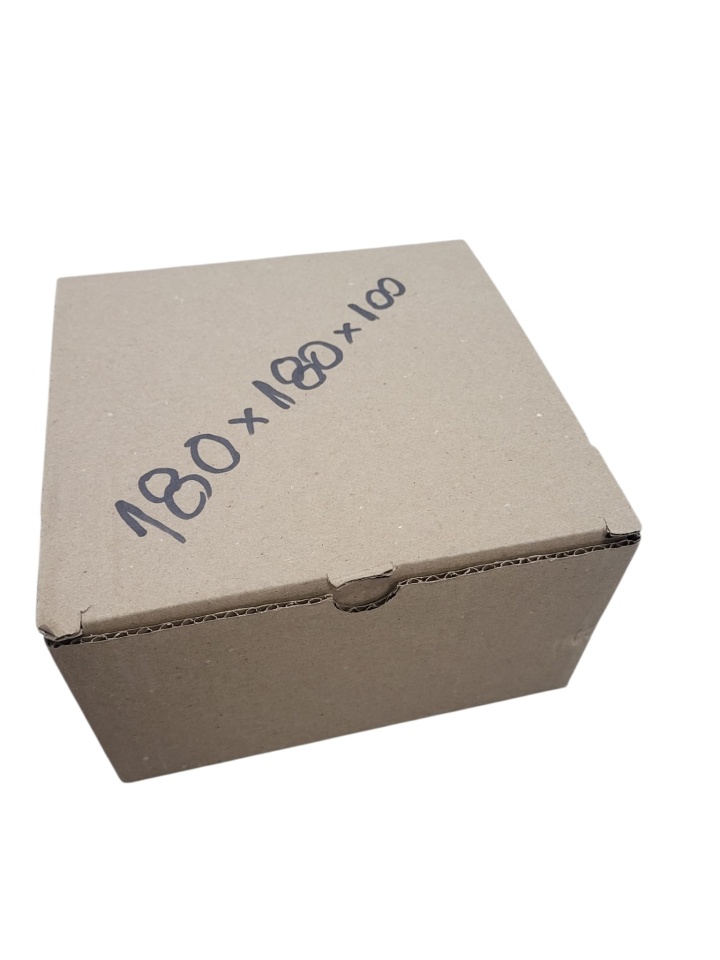 Set 25 buc Cutie carton Natur 180 x 180 x 100 mm