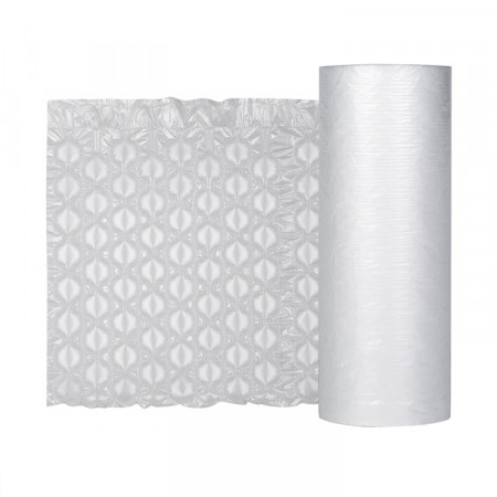 180 mp folie INFLATE pentru masina de bule lat 60 cm x lung 300 m