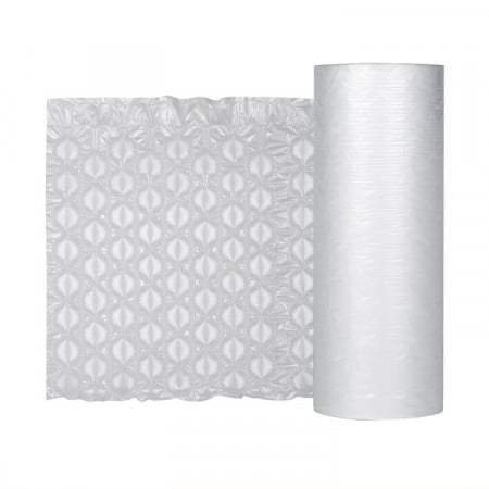 120 mp folie INFLATE pentru Masina de bule lat 40 cm x 300 m lung - 30 microni