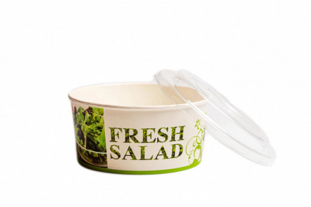 Set 50 buc Bol Salata 1250cc Carton (Fresh Salad)