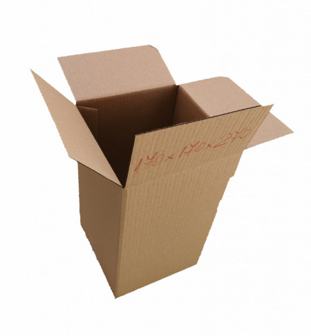 50 buc Cutie carton NATUR 170 x 170 x 270 mm