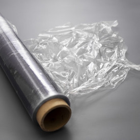 Set 6 buc Folie Stretch manual TRansparent - 3 kg / rola 500 mm , 23 my