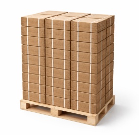 600 buc Cutie carton Natur 395 x 340 x 103 mm