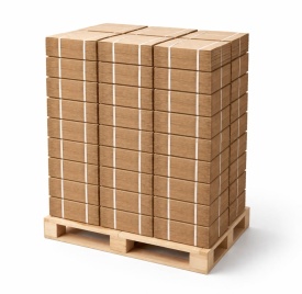 600 bucati Cutie carton Natur 500 x 300 x 300 mm