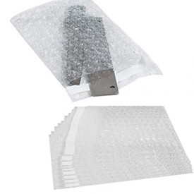 100 buc Punga folie cu bule cu banda adeziva , 200 x 300 mm, 3 straturi 90 gr/mp superprotectie