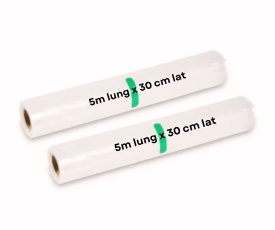 Set 2 Role pungi vidare gofrate 300mm x 5,0m ( 10m /set de 2 role )