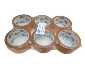 1 buc Banda adeziva profesionala ECO-SOLVENT TRansparenta 48 mm x 60 m