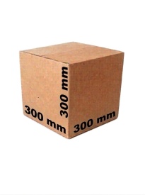 200 buc Cutie carton NATUR 300 x 300 x 300 mm