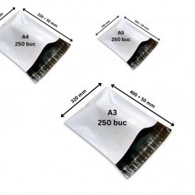 750 buc pungi curierat SET Profesional ( A3, A4 si A5 cate 250 buc ) 