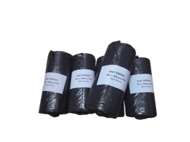 100 buc saci menajeri 35L - negri - 20 buc x 5 role