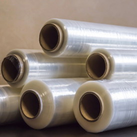 6 buc Folie Stretch manual TRansparent - 3,0 kg / rola 500 mm , 23 my