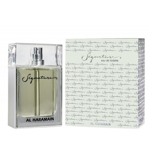 Al Haramain Signature Silver For Men 100ml - Apa de Toaleta - Img 2