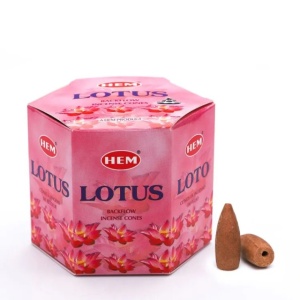 Conuri Parfumate HEM Lotus - Img 2