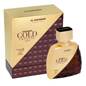 Haramain Gold Crystal Oudh 100ml - Extract de Parfum