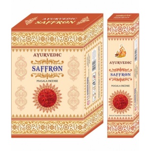 Betisoare Parfumate Ayurvedic Saffron