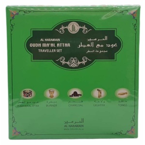 Set Al Haramain Oudh Ma'Al Attar - Lemn aromat - Img 2