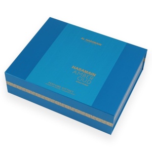 Set Cadou Al Haramain Amber Oud Aqua Dubai - Extract de Parfum - Img 2