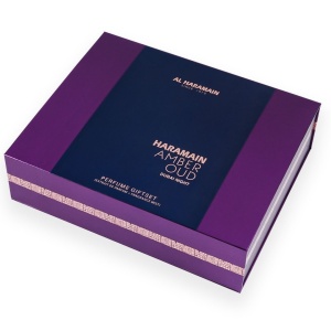Set Cadou Al Haramain Amber Oud Dubai Night - Extract de Parfum - Img 2