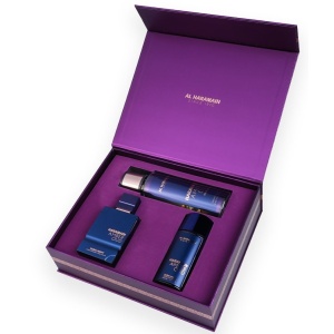 Set Cadou Al Haramain Amber Oud Dubai Night - Extract de Parfum