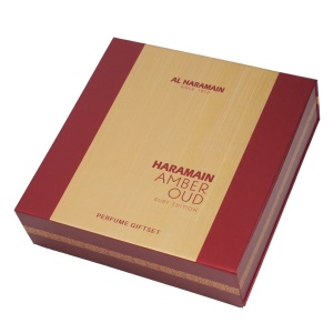 Set Cadou Al Haramain Amber Oud Ruby Edition - Extract de Parfum - Img 2