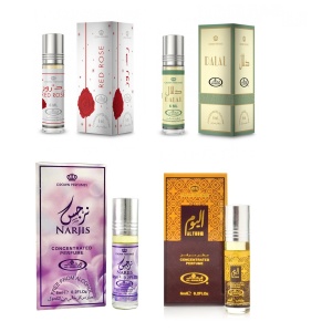 Pachet Promo 4 Parfumuri Al Rehab 6ml