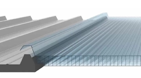 ArcoPlus Angelo luminator - Policarbonat MULTIWALL (luminatoare panouri sandwich)