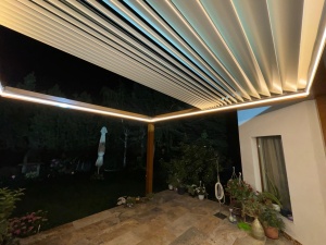 Pergola aluminiu BIOCLIMATICA 3x3m - Img 2