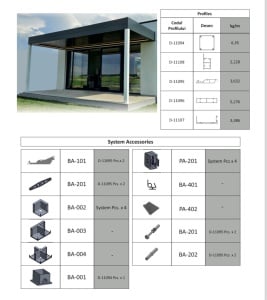 Pergola aluminiu BIOCLIMATICA 3x3m - Img 3