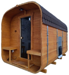 Sauna LUXURY 3,4M (terasa si antecamera)