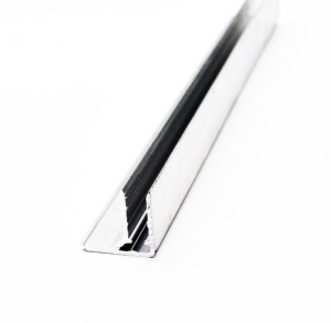 Profil F 10mm din aluminiu cu picurător