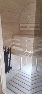 Sauna PREMIUM 2m + terasa 0.4m - Img 7