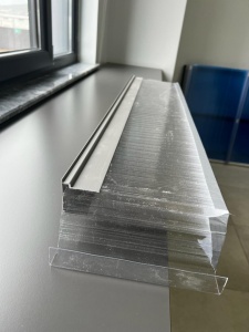 Profil U din Aluminiu cu Picurător pentru ArcoPlus Angelo 40 mm 7X - Img 2
